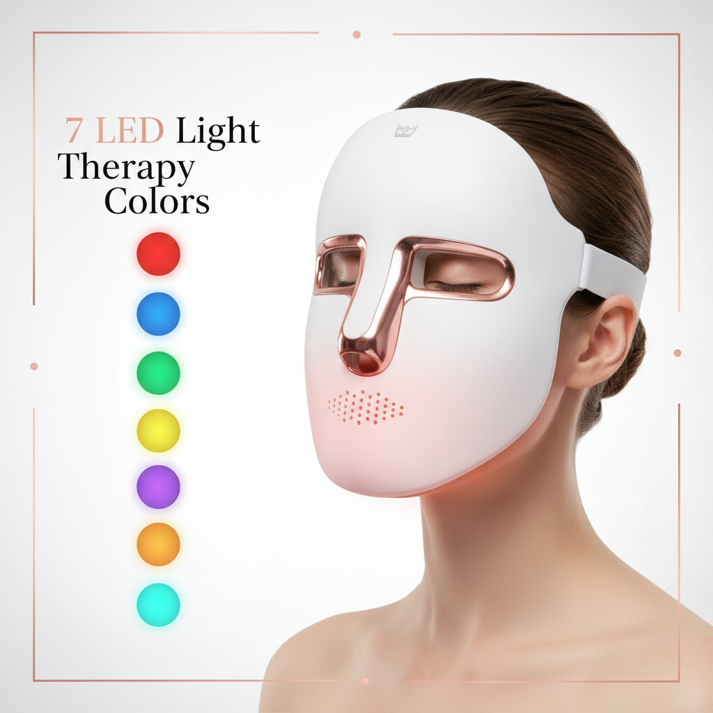 7 LED Colors - Elevate Beauty Style