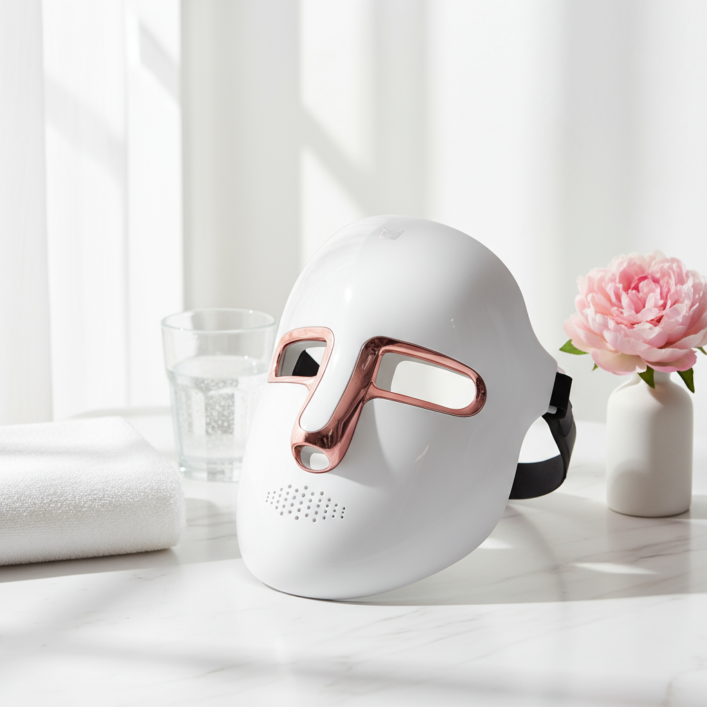 LED Mask Product Display